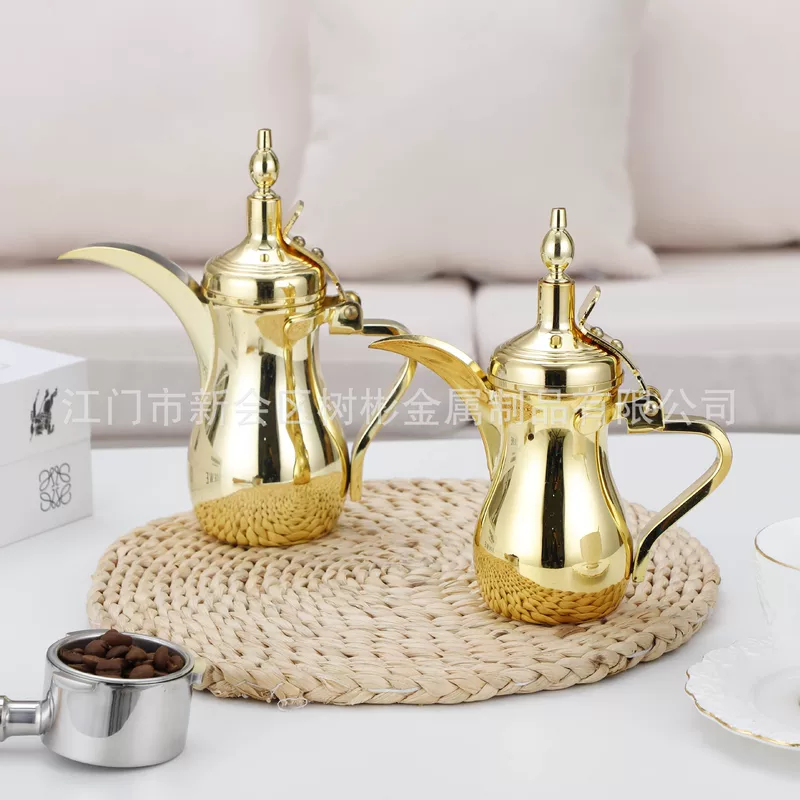 Coffee pot stainless steel, silver teapot