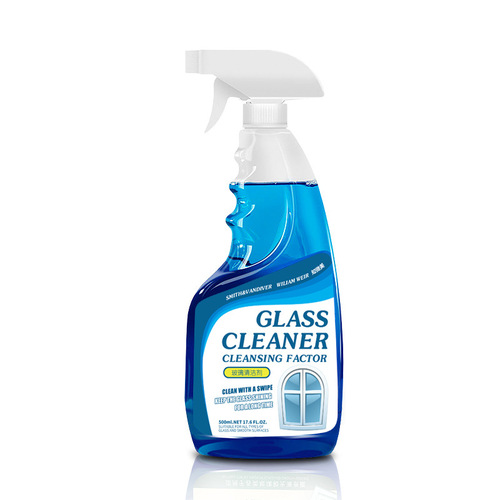 Glass cleaner, household glass scrubbing water, powerful decontamination, water stain removal, bathroom car cleaning agent wholesale