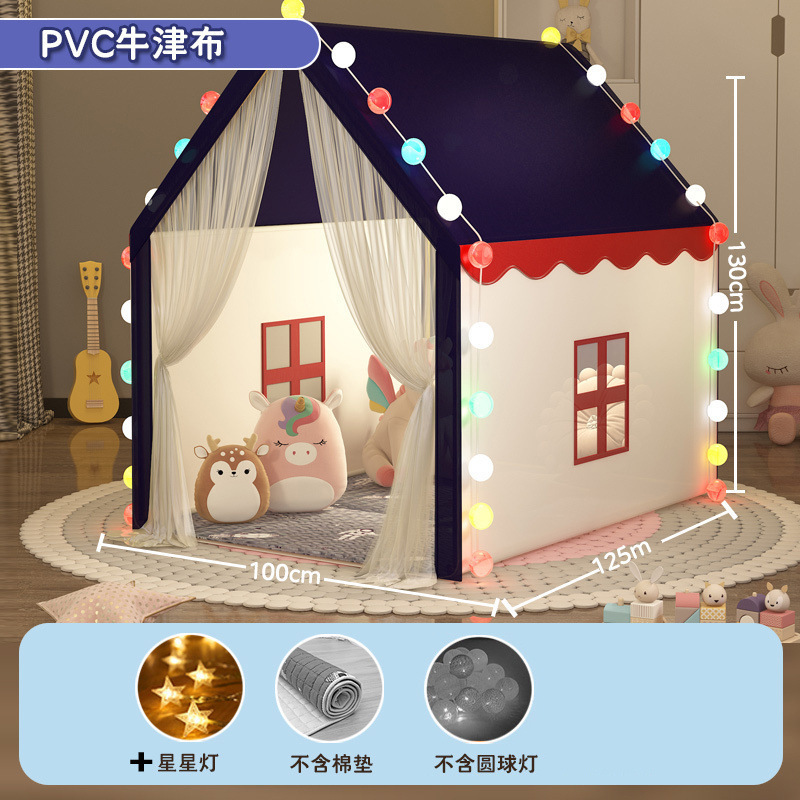 Nuevas tiendas de campaña para niños princesas interiores niñas caseras dormitorios juegos casa de bebés castillo casa pequeña cama cama separada