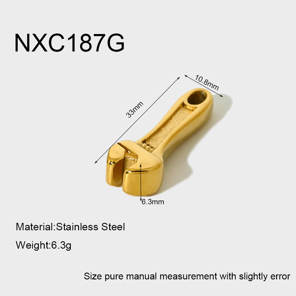 3g Weight 0.03µm-0.05µm Gold Plating Thickness PVD Coated Gold Plating Process Pendant Jewelry Making Type 18K Real Gold Plated Plating Material 1 Piece Quantity 304 Stainless Steel Material Whistle, Notes, Horse Pattern Modern Style, Classic Style Style Plating Craft 1 Piece 304 Stainless Steel Whistle Notes Horse Polished Pendant DIY Ornament Accessories 2