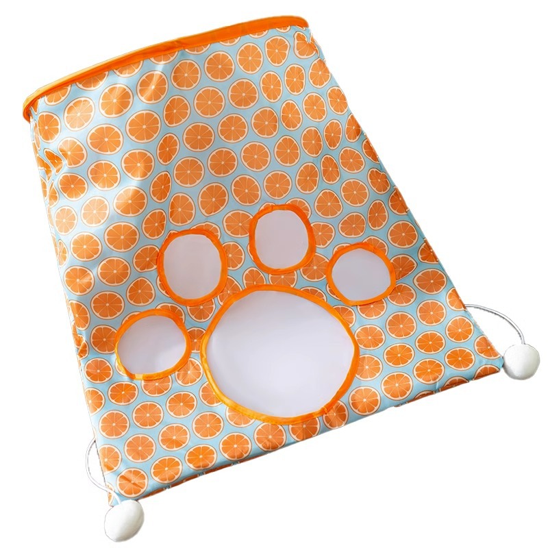 Gato transfronterizo perforación bolsa juguete gato túnel gato nido de desprendimiento pet dragón rodante gato muñeca al por mayor artículos para gatos