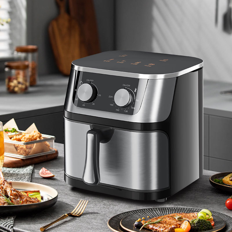 Air Fryer New Air Fryer Household Large-Capacity French Fries Machine Multi-Function Electric Fryer Cross-Border Supply