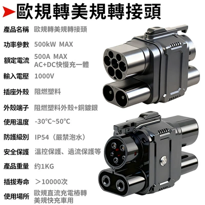 CCS2 charging converter suitable for – EV şarj adapterləri