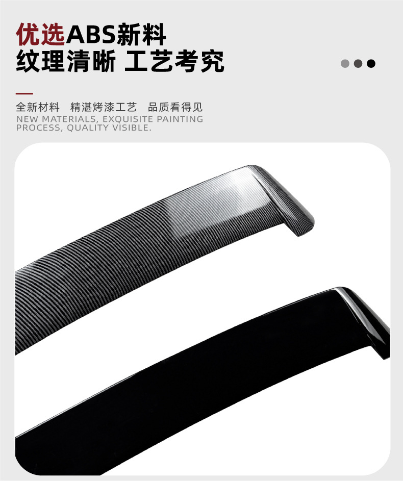 Suitable for Volkswagen Golf 4, Golf Mk4 Standard Version, Top Wing, Rear Wing, Spoiler, Exterior Decoration, Cross-Border Modification