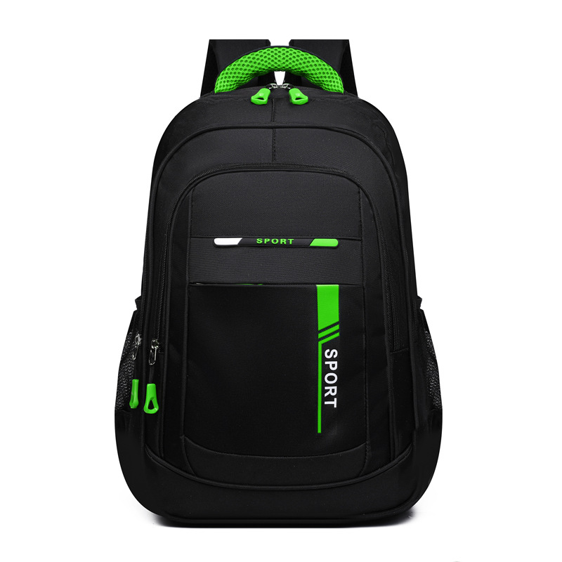 Nueva mochila simple casual de gran capacidad para hombres, mochila para computadora de viaje, mochila escolar para estudiantes universitarios de secundaria