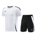 AD06 White Shorts Set