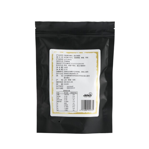 Donkey hide gelatin black sesame balls 100g sesame balls big grain sesame health balls small balls tonic black sesame balls