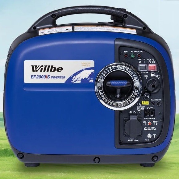 EF2000IS Wilby variable frequency gasoline generator set, Yamaha 2KW single-phase hand-start, original import