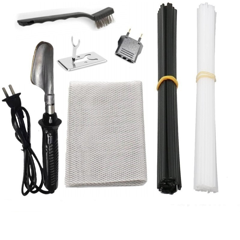 汽车保险杠修复工具塑料开裂痕破洞热熔焊枪电烙铁抹平烙铁工具