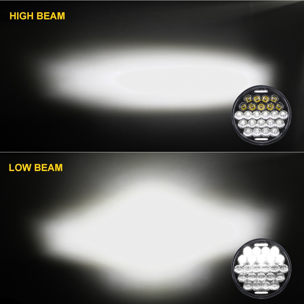 5.75inch Motorcycle Front Headlight 5D 75W 5.7inch Harley Motorcycle Modified LED Front Headlight