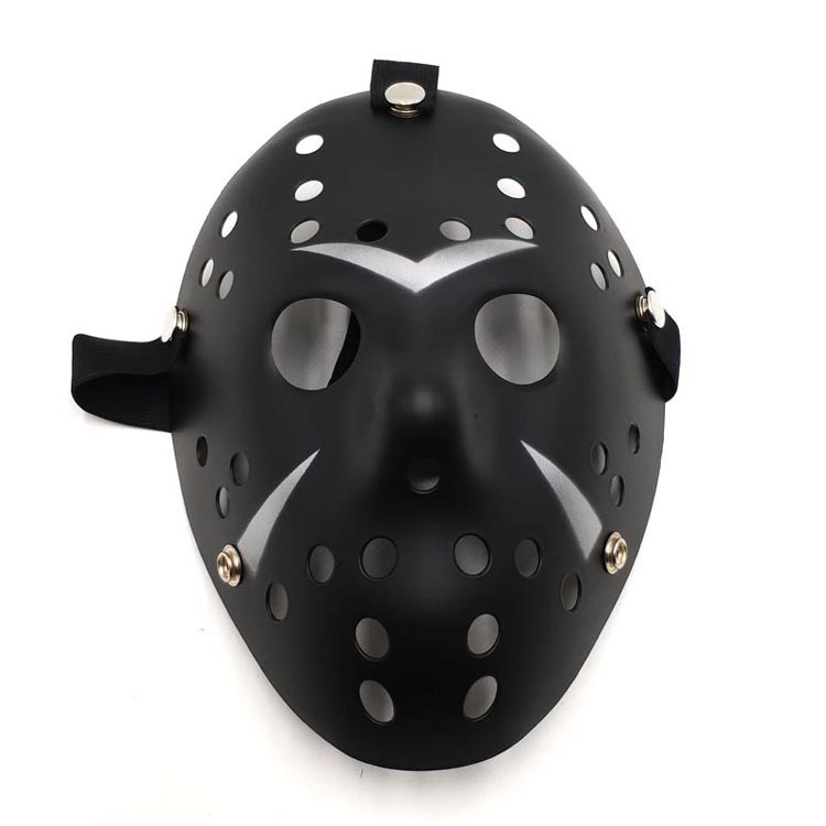 Máscara de Halloween mascarada espesado Jason Cosplay divertido completo cara masculina rendimiento props