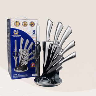 Knife stainless steel, acrylic set, (Physicals)