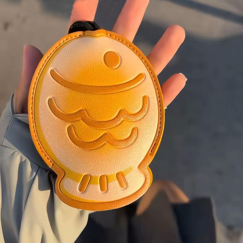 Taiyaki Key Bag Large Capacity Car Key Bag Creative Cartoon Pull-Out Key Bag Ladies Car Key Bag Taiyaki Key Bag Large Capacity Car Key Bag Creative Cartoon Pull-Out Key Bag Ladies Car Key Bag