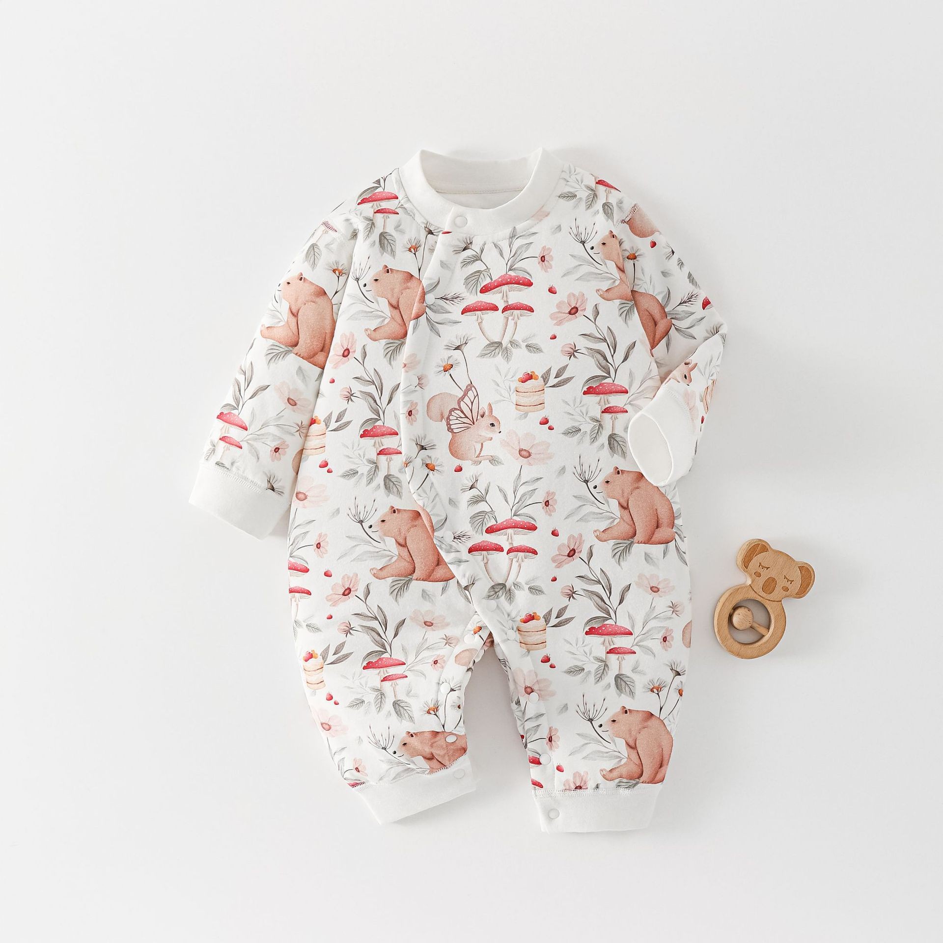 40g de bata sin hueso, bata de algodón, ropa de invierno para bebés, ropa de algodón para recién nacidos.