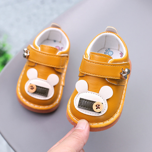  New Shoes for Boys Baby Shoes Soft Bottom Baby Toddler Shoes 0-1-2 Years Old 3 Versatile Girls Shoes Spring and Autumn