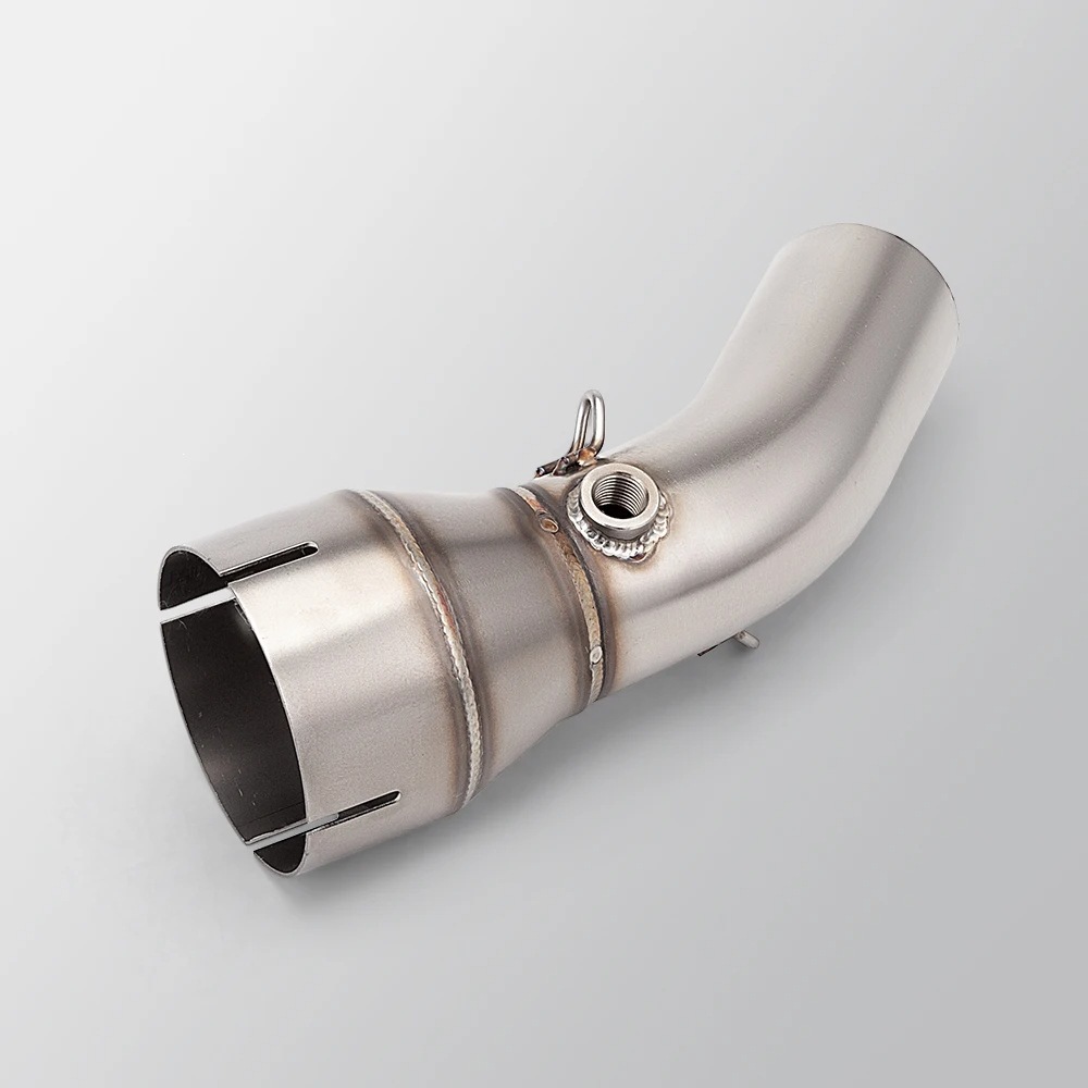 Motorcycle modified exhaust pipe 51MM suitable for Kawasaki Ninja Z650 23 - 25 models mid-section silencer