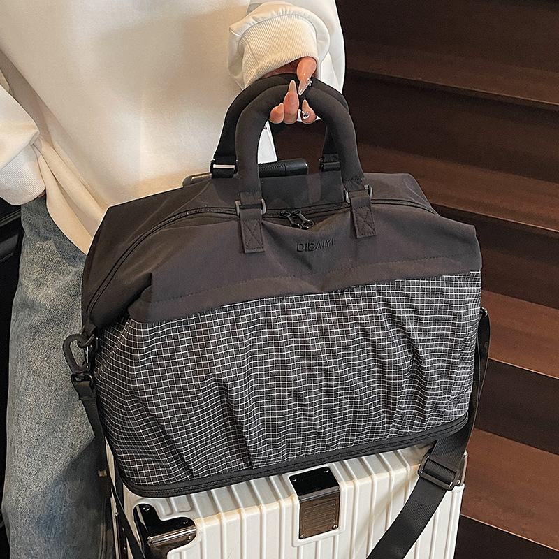 Bolsa de viaje de mujer ligera de gran capacidad bolsa deportiva de fitness bolsa de viaje corto bolsa de mano bolsa de embarque bolsa