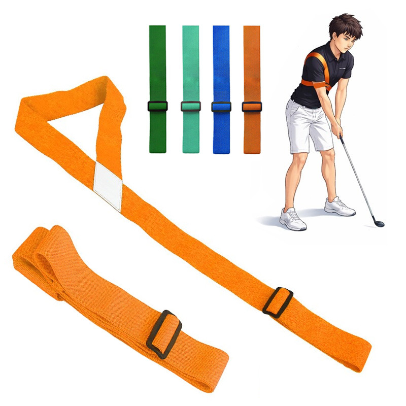 New Golf Swing Posture Corrector Belt with Lumbar Support and Correction Auxiliary Belt