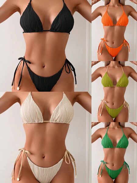Sexy split swimwear for swimming