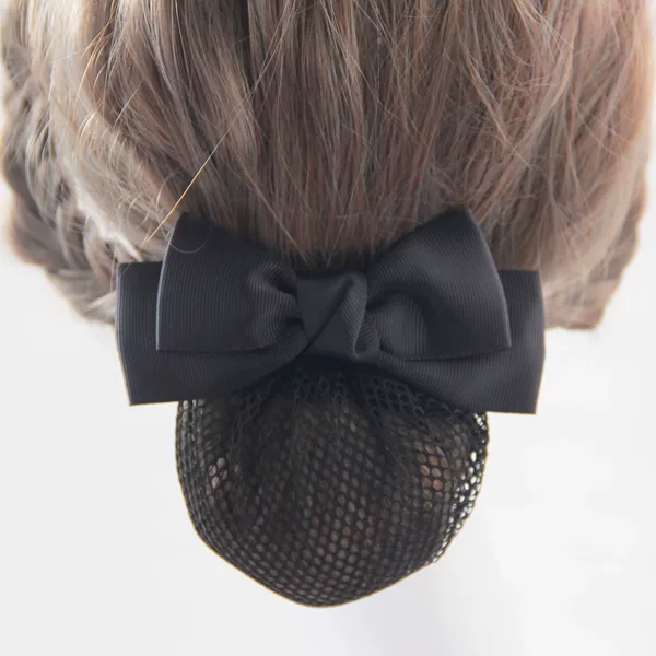 Cross-border hair net hotel waiter head flower telecom mobile stewardess nurse bank net flower plate hair net pocket headdress