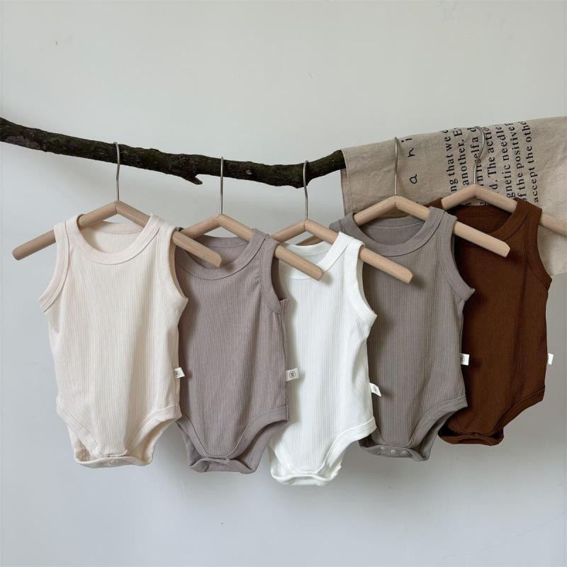 Infant Clothes, Summer Vests, 3-6 Month Old Baby Sleeveless Crawling Clothes, 1-2 Year Old Triangle Hoodies Infant Clothes, Summer Vests, 3-6 Month Old Baby Sleeveless Crawling Clothes, 1-2 Year Old Triangle Hoodies