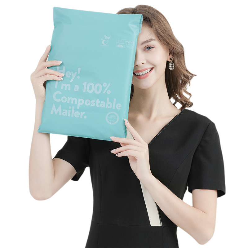 Bolsas exprés degradables transfronterizas, bolsas de embalaje, bolsas de degradación, bolsas ecológicas, bolsas de ropa, bolsas de embalaje, bolsas autoselladas degradadas