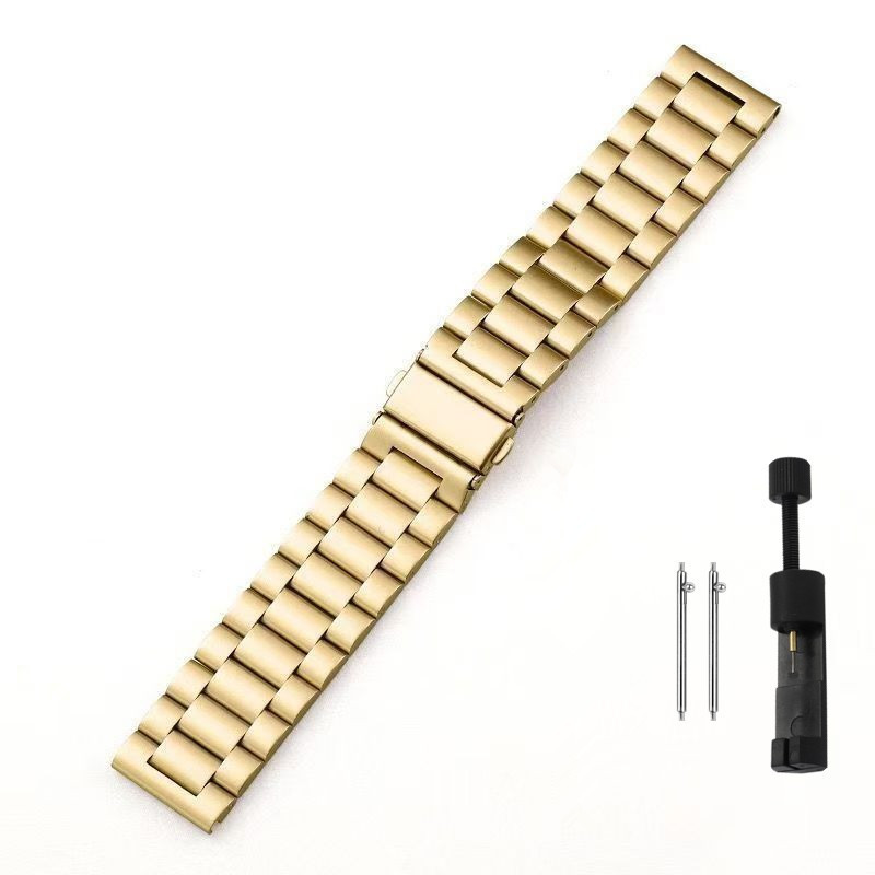 Three beads solid-gold [with solid watch disassembly tool]