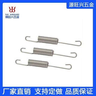 厂家直销拉簧带钩不锈钢弹簧拉伸拉力弹簧精密拉簧跨境外贸
