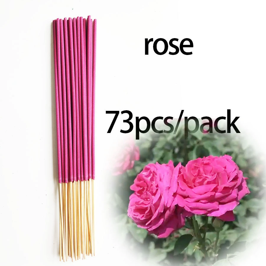 24/73/170 aromatherapy sticks, cross-border household bamboo stick incense, various flavors, optional quantity, can be customized with temu labeling