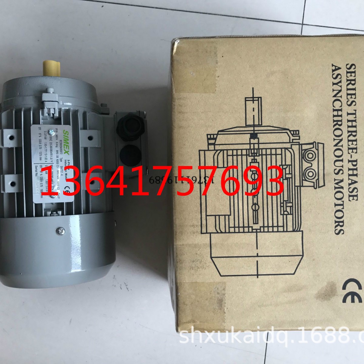 SIMEX马达 SA712-4B14 0.37KW  SIMEX电机