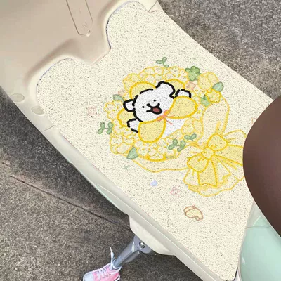 Mats, Multi-Model Universal Wire Ring | Universal Foot Pad - line-puppy-yellow-3050cm-need-to-cut-by-yourself
