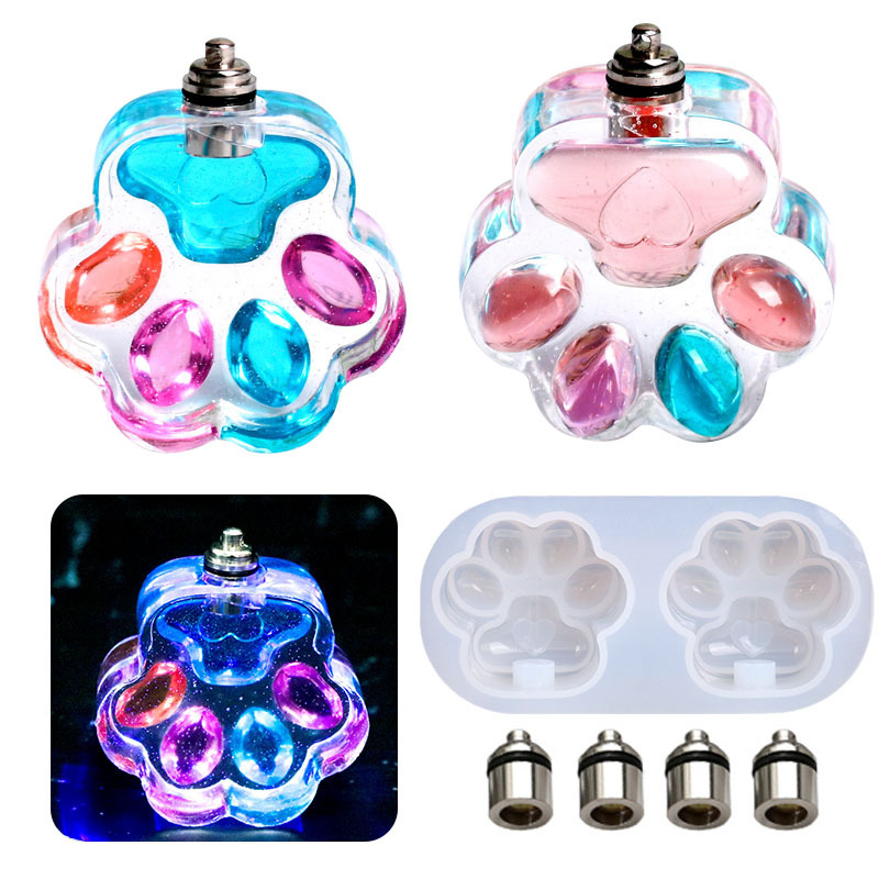 Yixing Products Droplet Mold Heart Bulb Silicone Mold Candle Handmade Soap DIY Accessories
