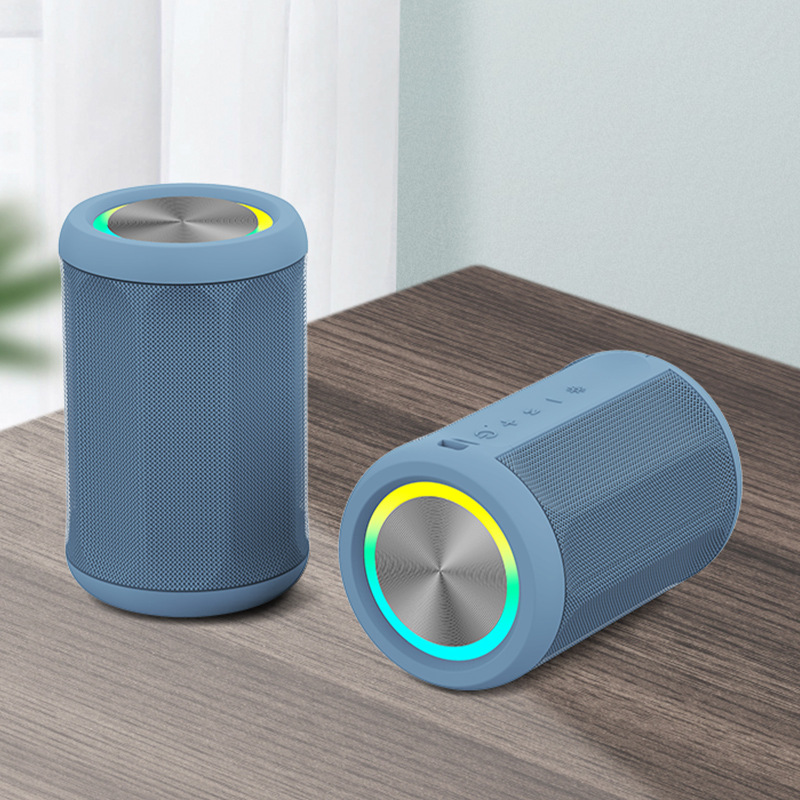 2025 新しいミニファブリック Bluetooth スピーカーワイヤレス TWS インターネットステレオポータブルカラフルなオーディオクロスボーダー|undefined