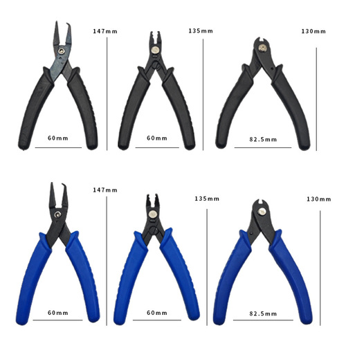 PVC handle hook pliers jewelry pliers household needle nose pliers line repair pliers diy jewelry pliers wholesale
