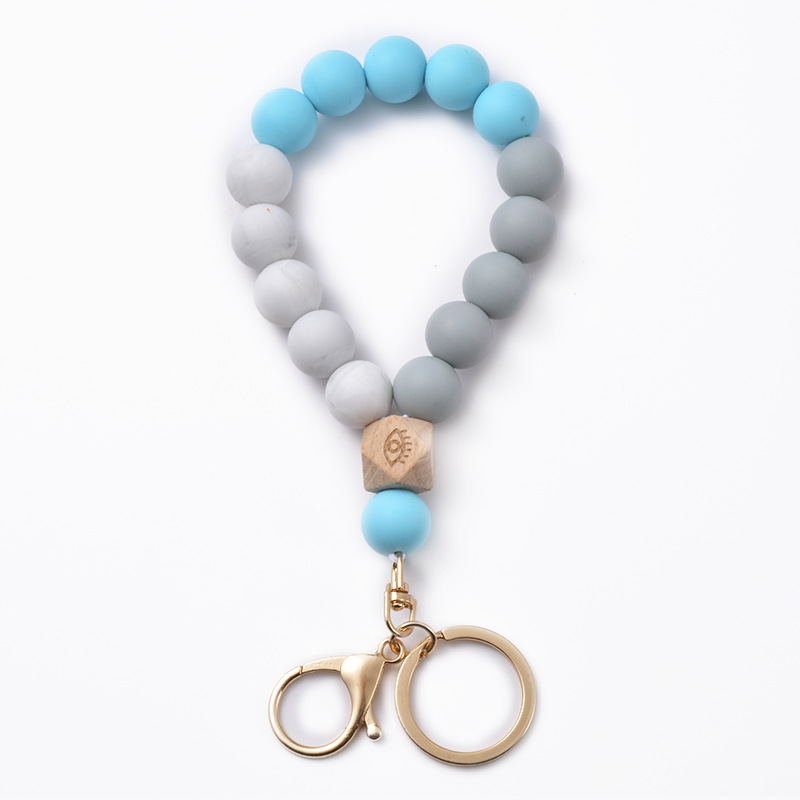 Fashion Color Block Silica Gel Beaded Womenu0027S Bracelets 1 Piece