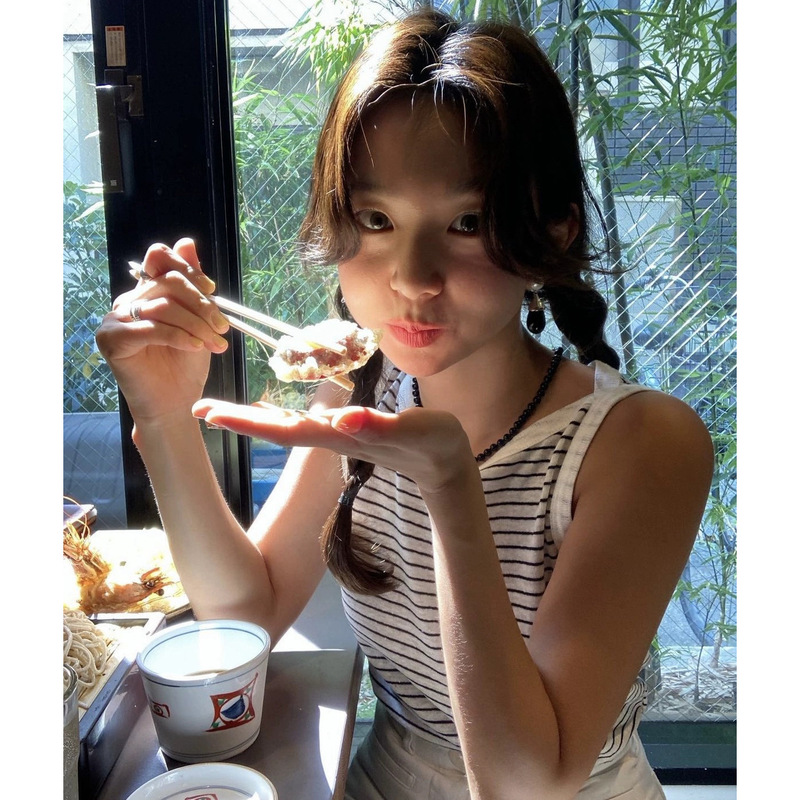 Now the 2026 Summer New Model from Korean Designer Le*Ar Is a Lightweight, Simple Striped Linen Camisole