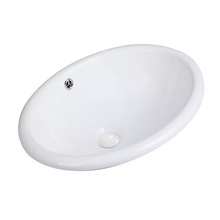 SI6K长方形椭圆形洗手盆陶瓷台中盆嵌入式面盆洗脸盆洗面盆洗手槽