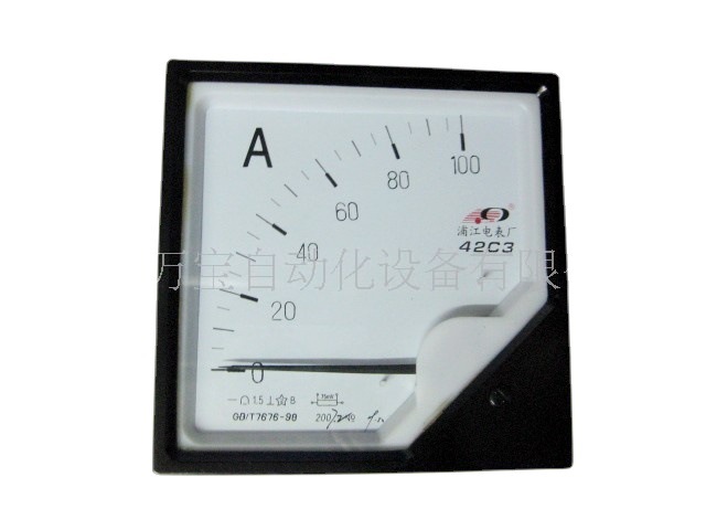 供应 小表头 机械表头 指针表 指针机械电流表42C3 100A