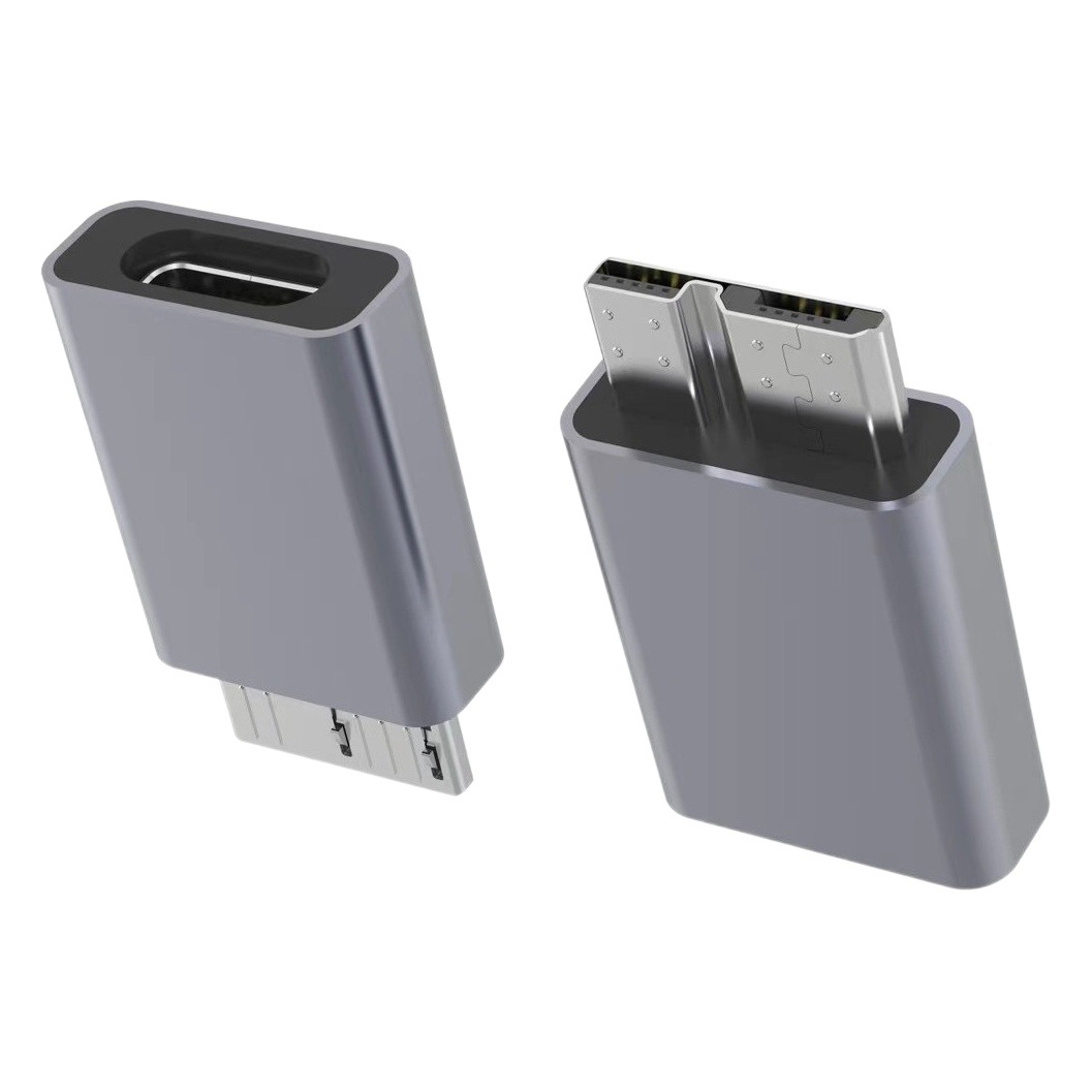 USB 3,1 TIPO C a micro USB 3,0 adaptador macho adaptador de disco duro