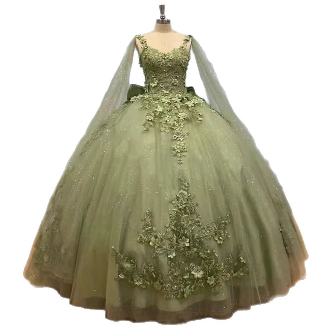 Vestido de Noche de Verano 2026 para Niñas, Vestido de Princesa para Fiesta de Cumpleaños, Vestido de Gala para Piano, Violín, Anfitriona, Examen de Arte