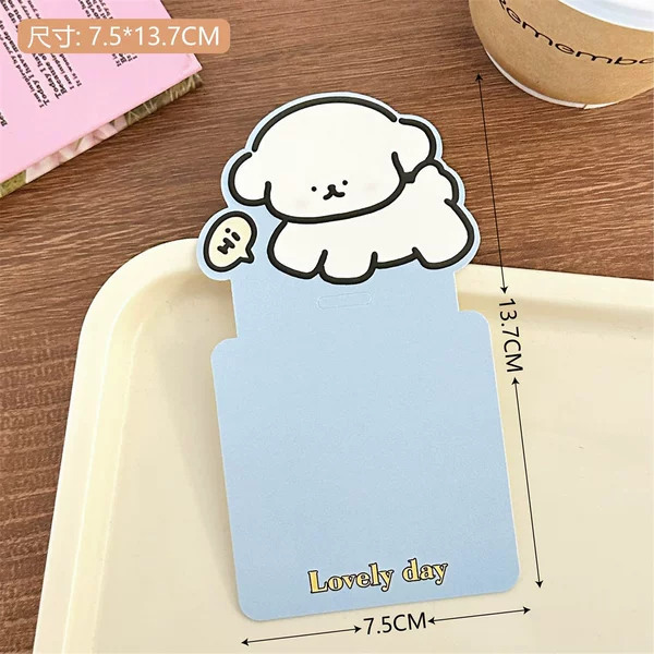 Hi puppy card head