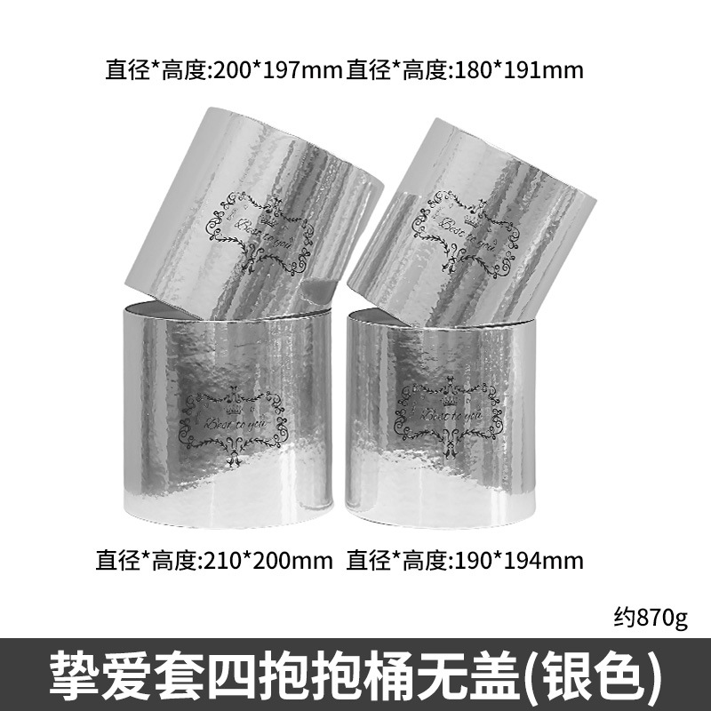 Conjunto de vacaciones Cubo de abrazo de tres flores Cubo de regalo de Oscar Cubo de arreglos florales Cubo de abrazo de oso de fresa grande Floristería al por mayor