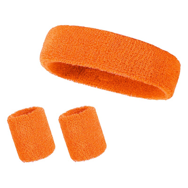 Cross-border source sports wrist bandage three-piece cotton men's and women's sports wrist bandage combination set Wholesale