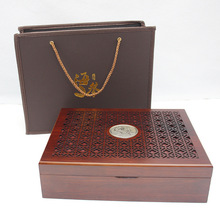 海参包装盒木盒新款速发海参礼品盒通用一斤半斤干海参包礼盒