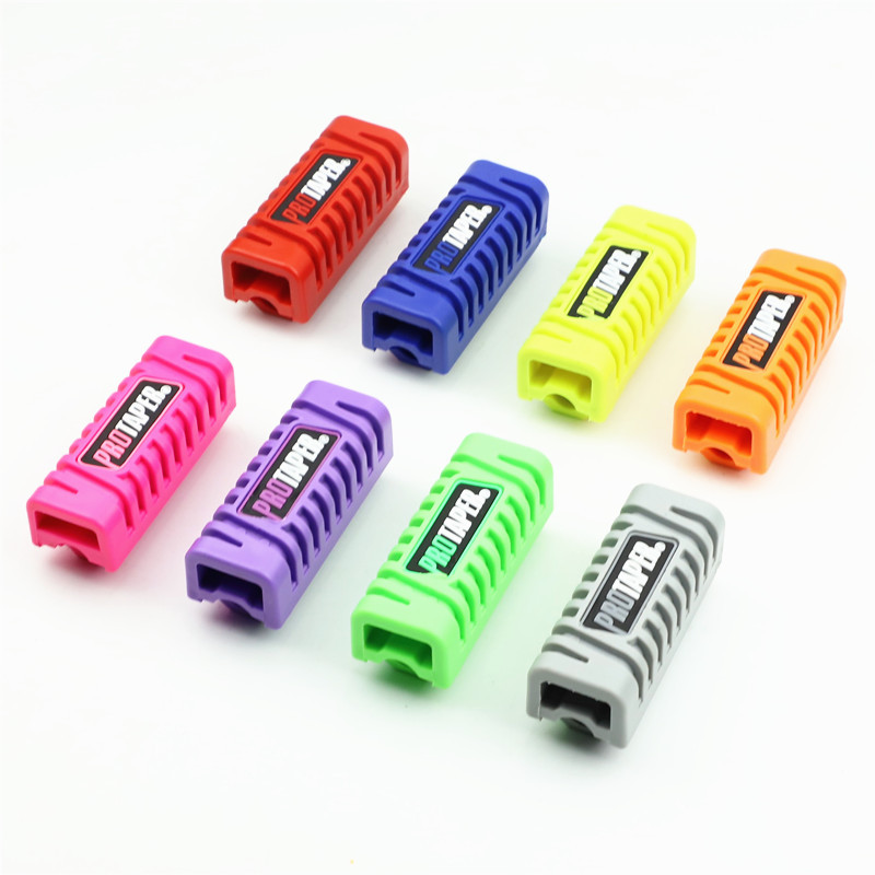 Piezas modificadas para motocicletas Pies Wuyang Pies WY Pies antideslizantes Pies de goma de color PRO Funda de goma delantera Pies delantera