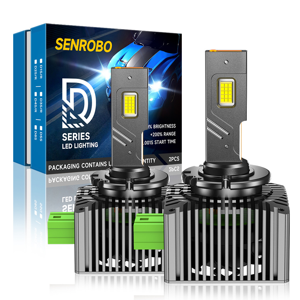 D serie de lámparas de automóvil D2SD4S alta potencia LED enchufe directo faro de automóvil LED lámpara de automóvil