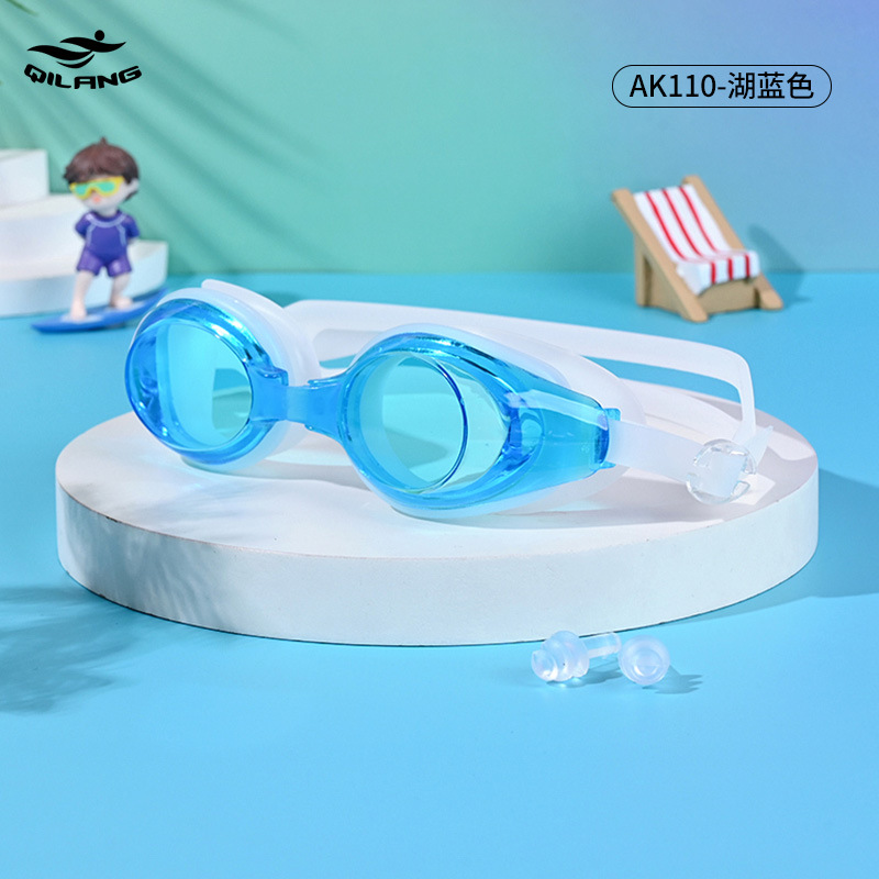 Gafas de Natación Ajustables para Adultos PC Impermeable, Anti-vaho, Ajustable para Natación y Buceo