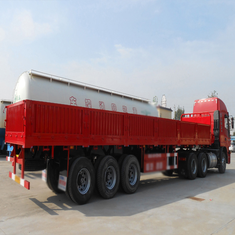 厂家销售栏板自卸半挂车    轻型栏板自卸半挂车  量大从优