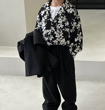 Цветочная рубашка 23528