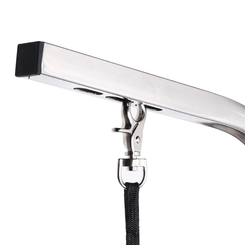 Fabricantes de artículos de belleza para mascotas accesorios de mesa fijos cuerda de suspensión para perros y gatos soporte de percha de suspensión activa al por mayor